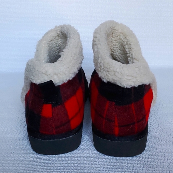 Matrices Fur Trim Bootie Slippers - Picture 2 of 6